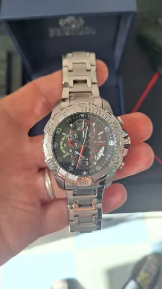 Reloj Festina Hombre Cronógrafo Acero