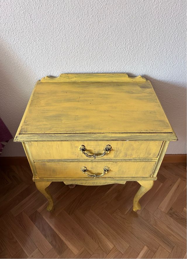 Mesilla restaurada madera