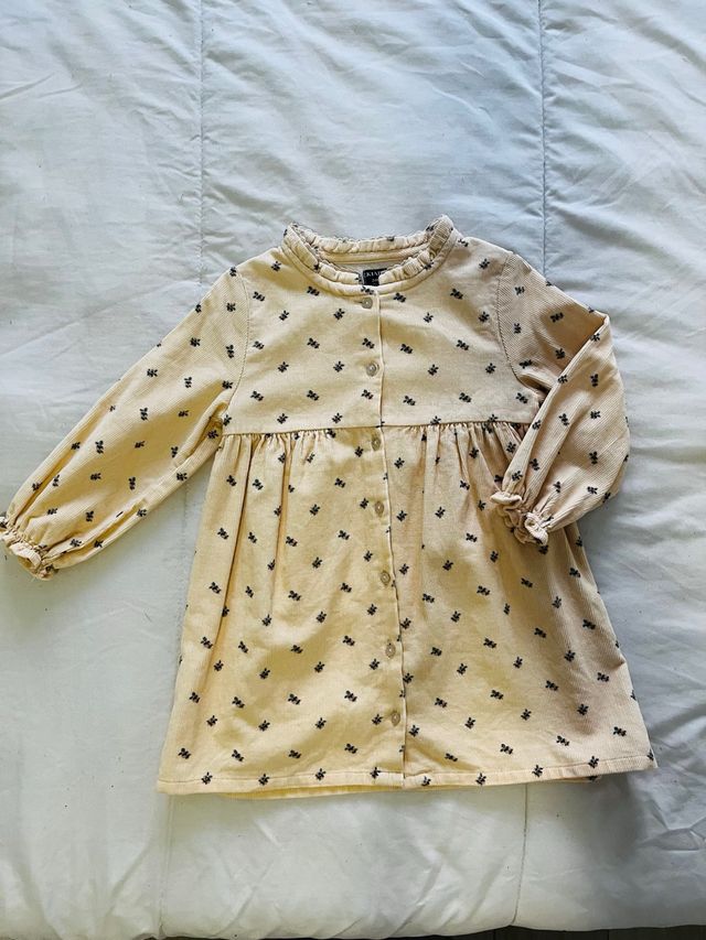 Vestido invierno niña estampado