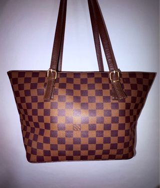 Bolso Louis Vuitton Marrón y Dorado