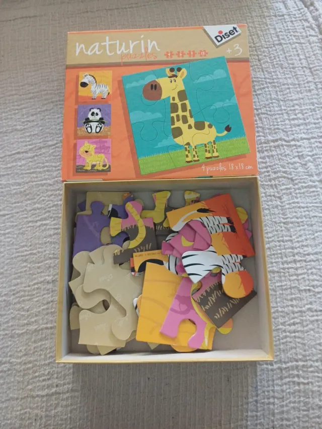 Puzzles Naturin Diset +3