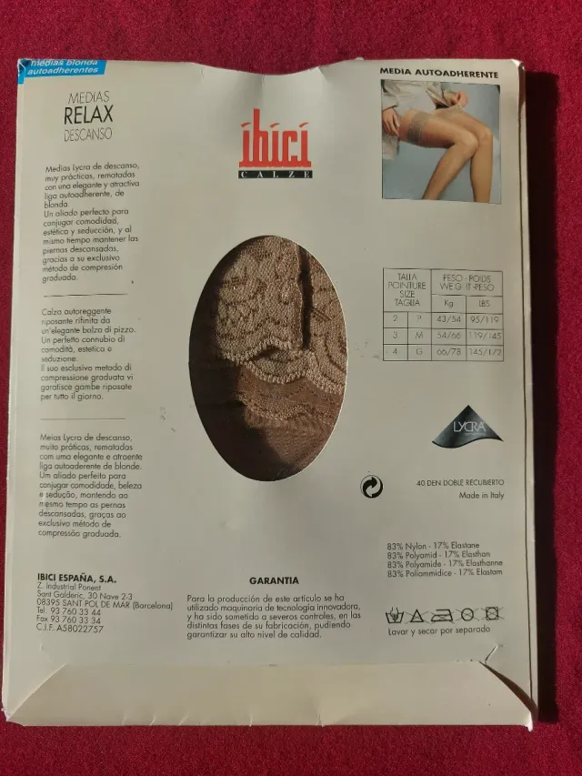 Medias LYCRA Relax 40