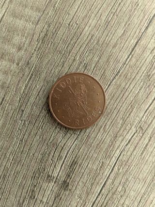 Gettoni Kiddie Rides anni '70/'80