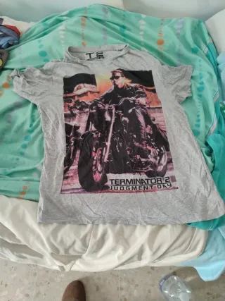Camiseta Terminator 2 T-800 Moto