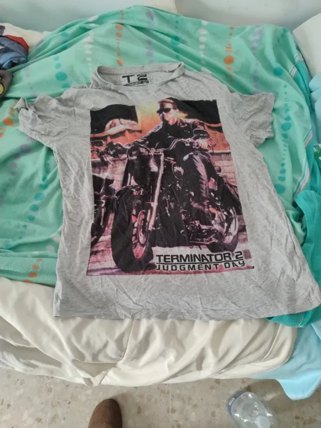 Camiseta Terminator 2 T-800 Moto