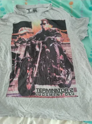 Camiseta Terminator 2 T-800 Moto