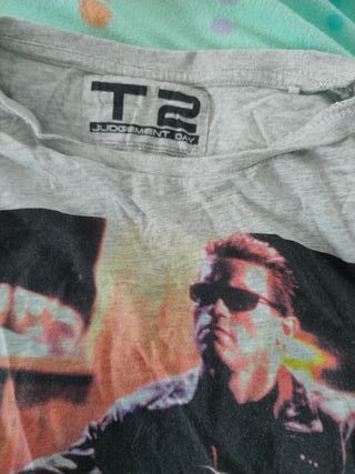Camiseta Terminator 2 T-800 Moto