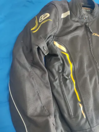 Chaqueta Moto Verano Hombre IXON Negra