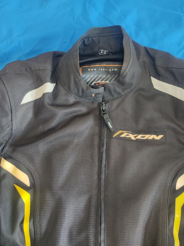 Chaqueta Moto Verano Hombre IXON Negra