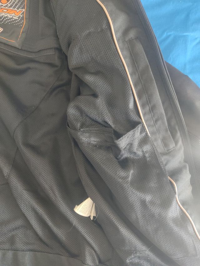 Chaqueta Moto Verano Hombre IXON Negra