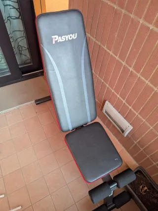 Panca reclinabile per allenamento