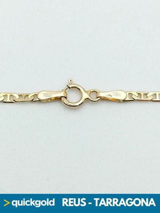 035-02-00729 CADENA ORO 18K CALABROTE