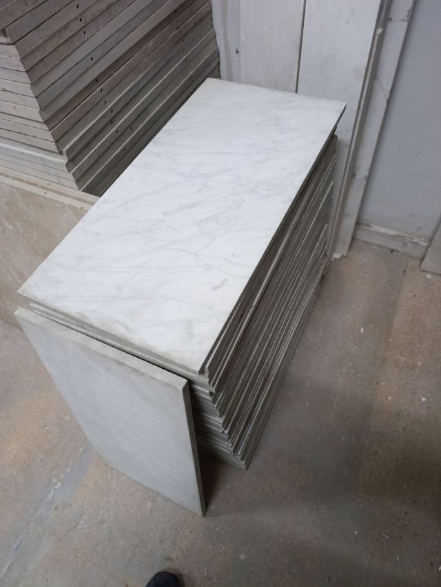 Láminas de Mármol Blanco