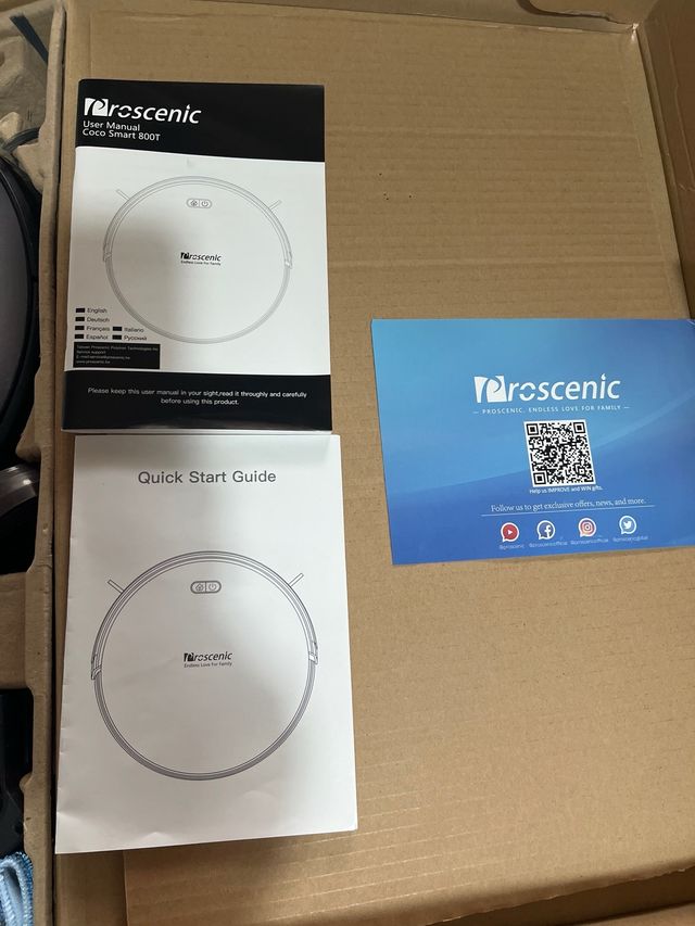 Robot aspirapolvere Roscenic