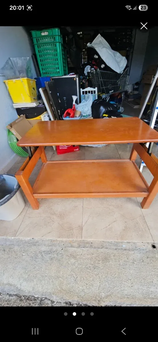 Mesa de madera extensible