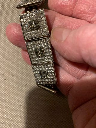 Cintura elegante con strass tipo Swarovski