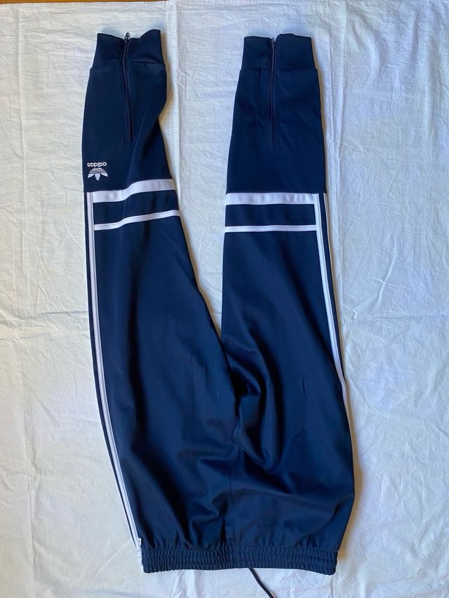 Set Adidas Vintage Donna/Uomo Blu/Bianco