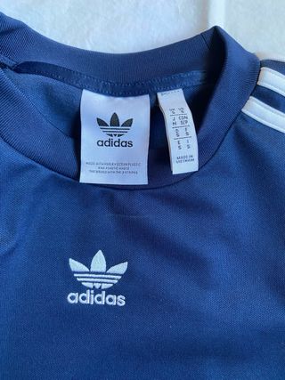 Set Adidas Vintage Donna/Uomo Blu/Bianco