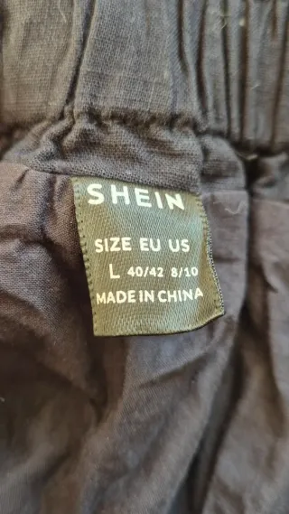 Conjunto Falda y Top Negro