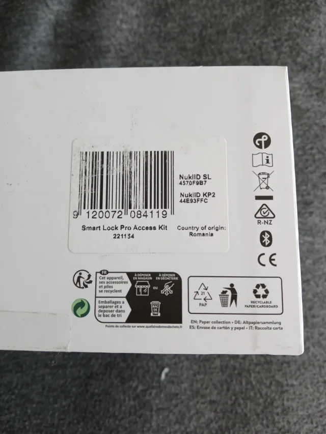 Kit de Acesso Nuki PRO - Fechadura Inteligente e Teclado 2