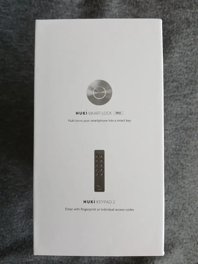 Kit de Acesso Nuki PRO - Fechadura Inteligente e Teclado 2