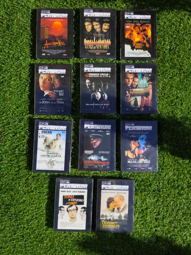 Colección 11 Películas DVD Cine Platinum.