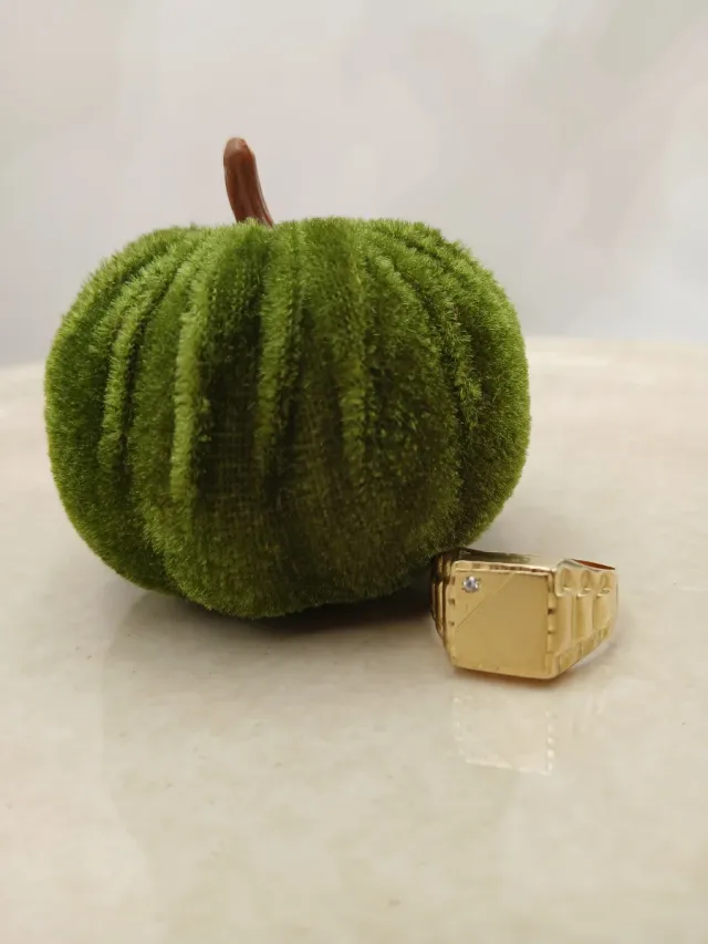 Anillo Sello Oro 18kl