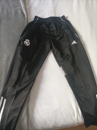 Pantalón chándal Real Madrid Adidas Negro