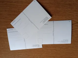 Set di cartoline postali di tram storici