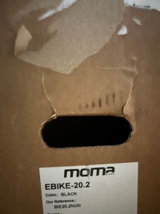 Bicicleta Eléctrica Moma E.20,2 Plegable 20