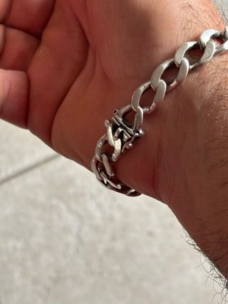Pulsera de plata con nombre MARTHA