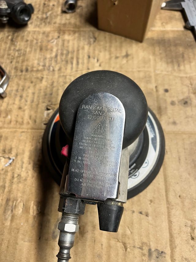 Lijadora Orbital 12,000 RPM Neumática