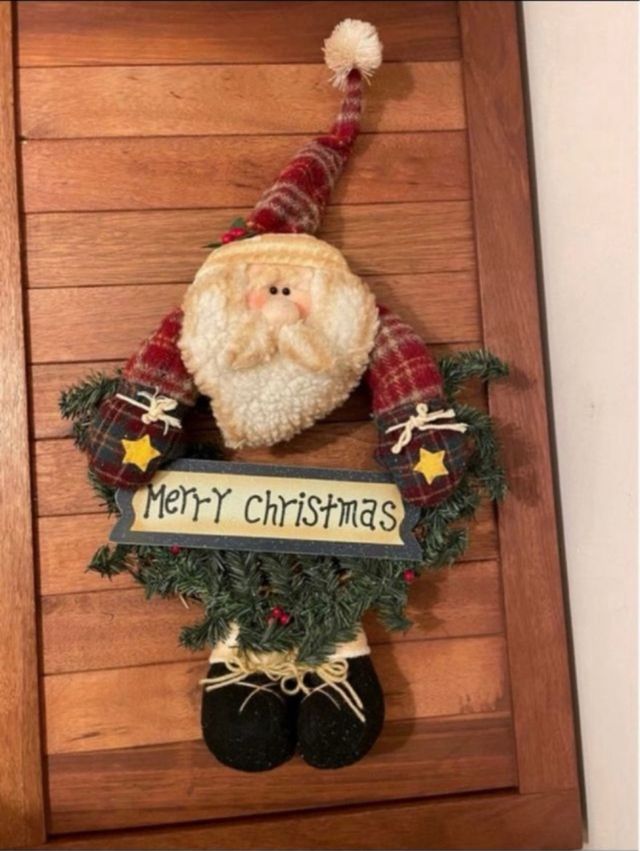 Corona Rosco Navideño Papá Noel ¡NUEVO!