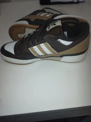 Zapatillas Adidas Forum 84 Marrones y Blancas