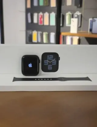 APPLE WATCH SE 2nd GEN. 44MM GPS NEGRO BATE. 100%