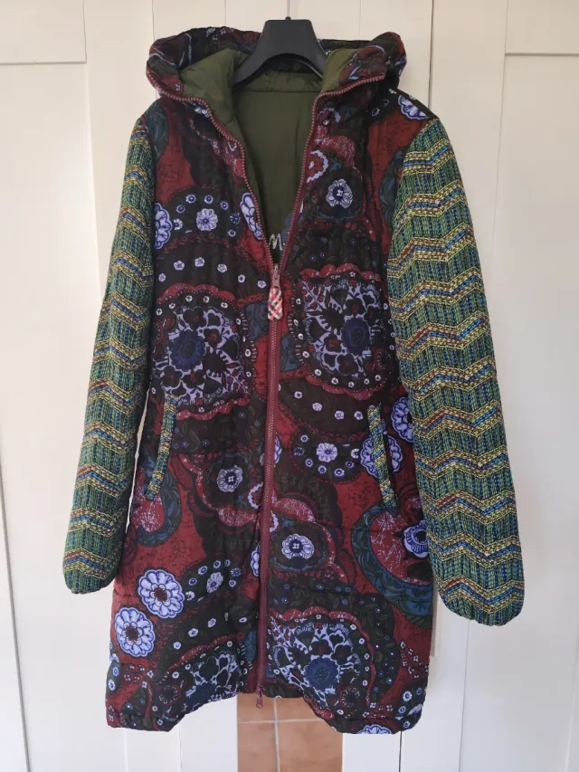 Chaquetón Desigual reversible impermeable