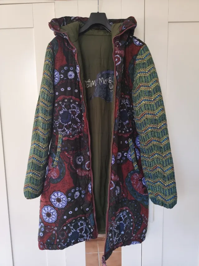 Chaquetón Desigual reversible impermeable