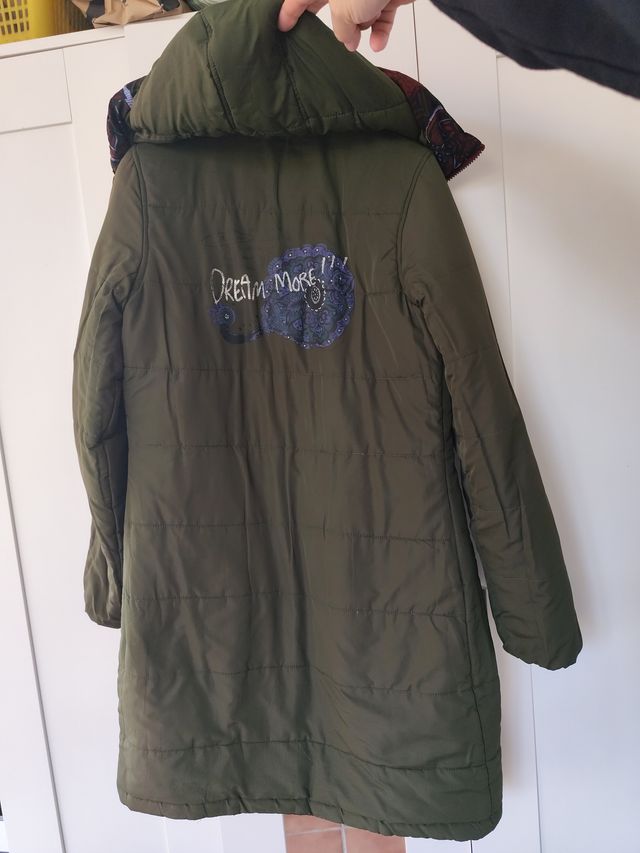 Chaquetón Desigual reversible impermeable