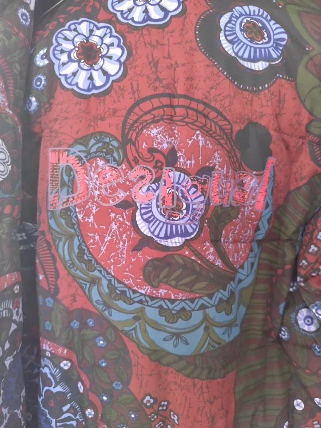 Chaquetón Desigual reversible impermeable