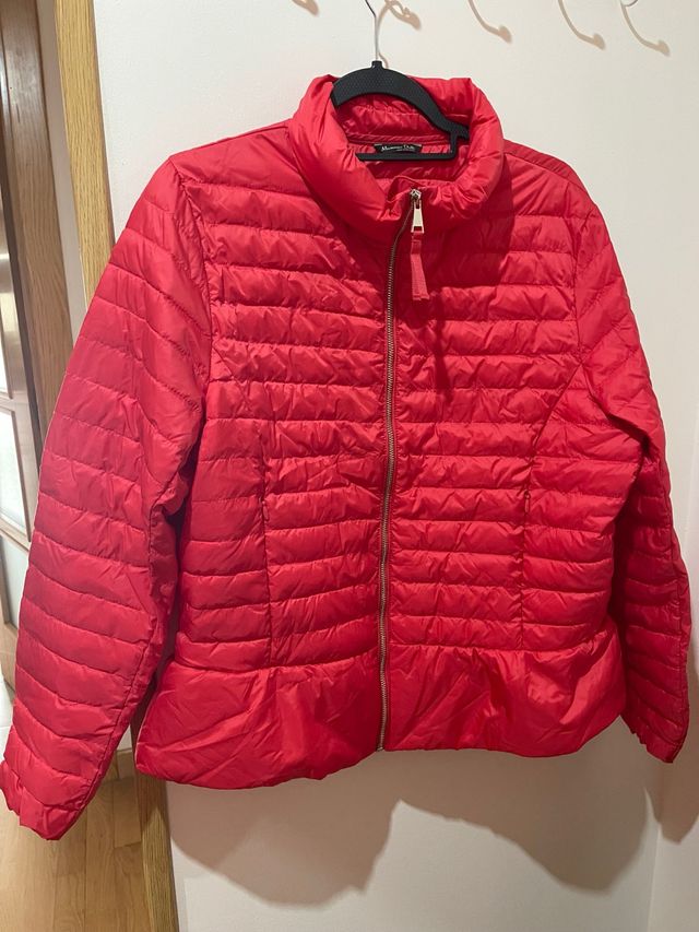 Chaqueta Massimo Dutti Roja Talla M
