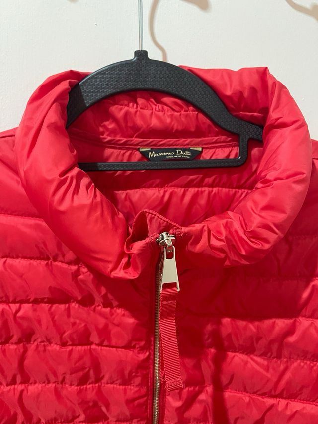 Chaqueta Massimo Dutti Roja Talla M