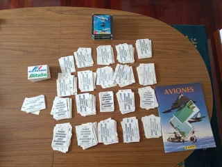Cromos Aviones Panini