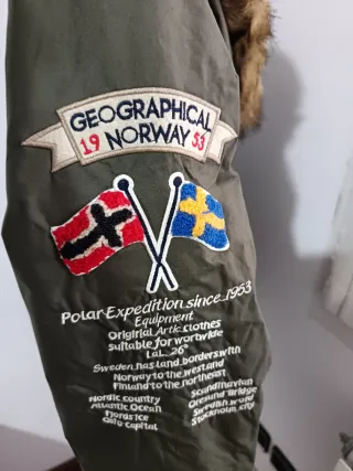 Chaqueta Geographical Norway Verde