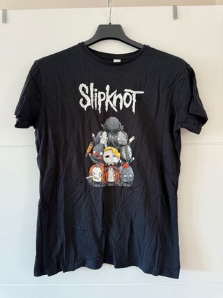 Camiseta Slipknot Negra Mujer