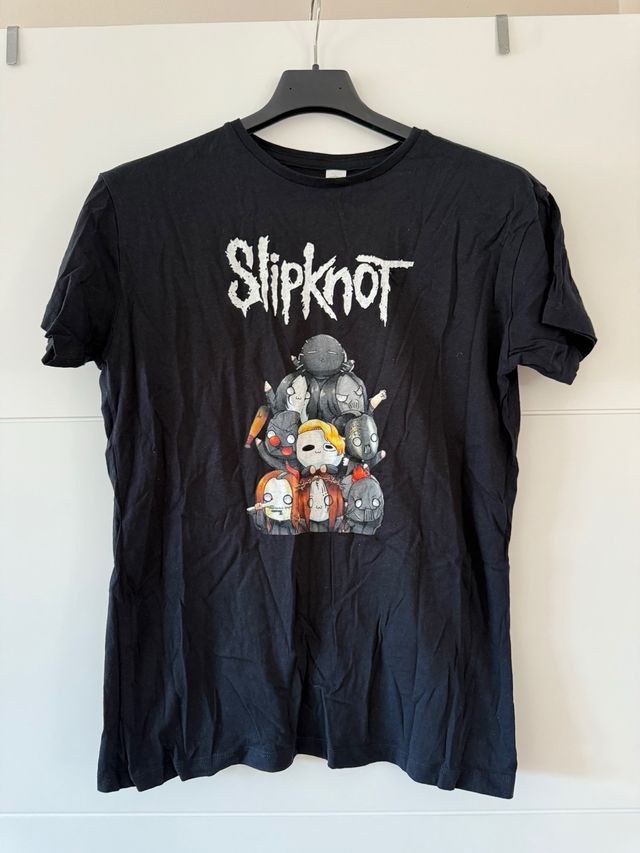 Camiseta Slipknot Negra Mujer
