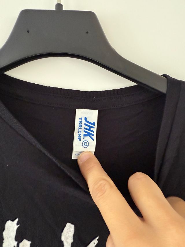 Camiseta Slipknot Negra Mujer