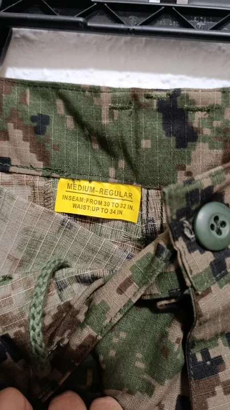 Pantalón camuflaje hombre airsoft