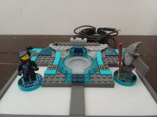 Lego Dimensions Porta 3D con 2 figure