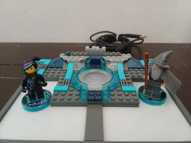 Lego Dimensions Porta 3D con 2 figure