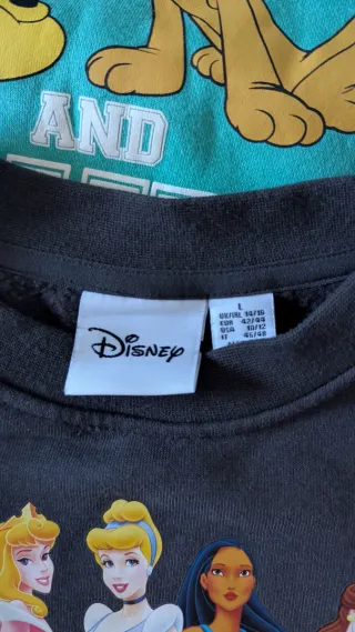 2 Sudaderas Disney Mickey y Princesas 7€ las dos